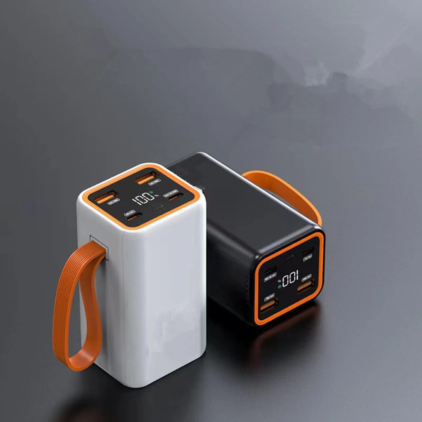 4 Slots 21700 Battery Power Bank Case Fast Charge For Mobile Phone Charging Soldering DIY Battery Storage Boxes With LCD Display